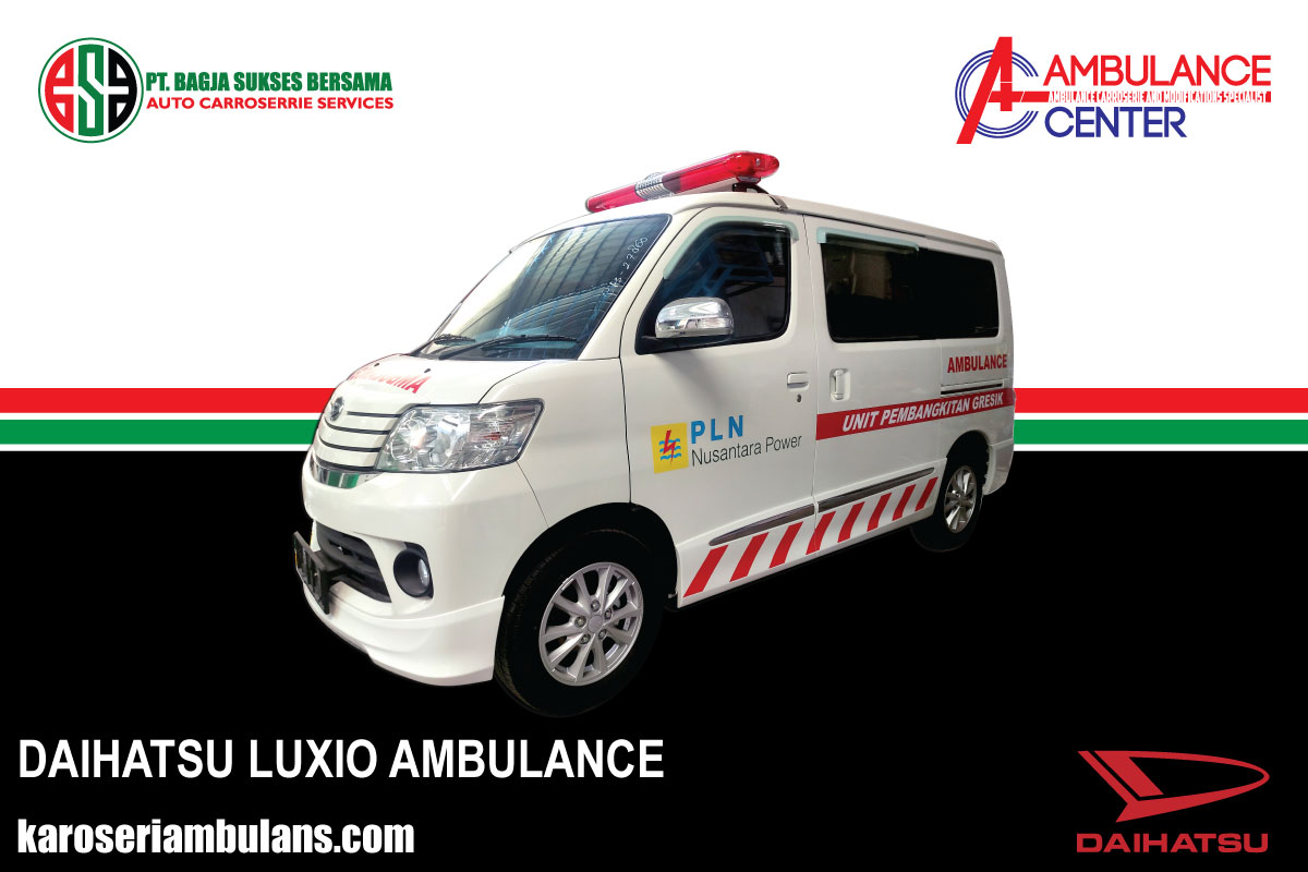 Modifikasi Mobil Ambulance Daihatsu Luxio